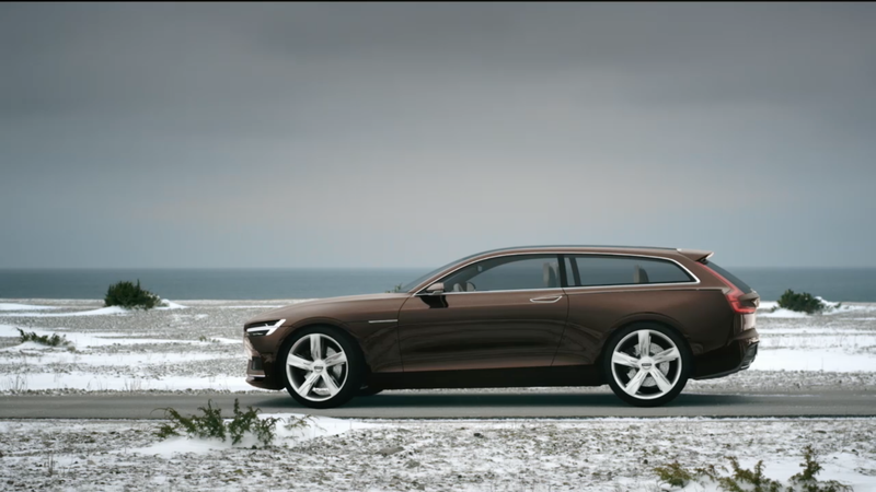 Illustration for article titled The Volvo Concept Estate Is An Unfathomably Gorgeous Shooting Brake